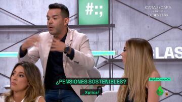 José María Camarero se enfrenta a una economista que critica la subida de impuestos para garantizar las pensiones: "Es demagogia decir que el sistema es inviable"