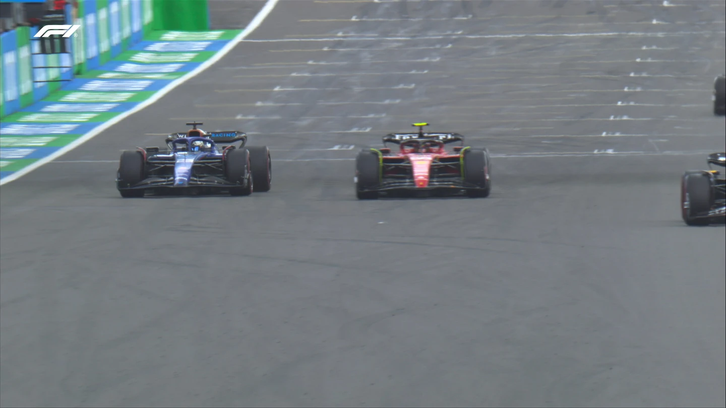 Carlos Sainz y Alex Albon Carlos Sainz y Alex Albon