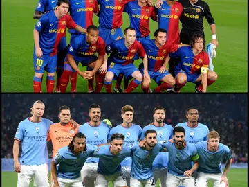 Barça 2009 vs Manchester City 2023