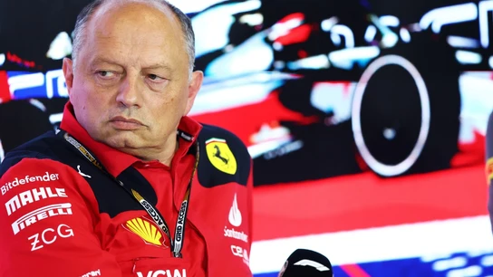 Frederic Vasseur, jefe de Ferrari Frederic Vasseur, jefe de Ferrari