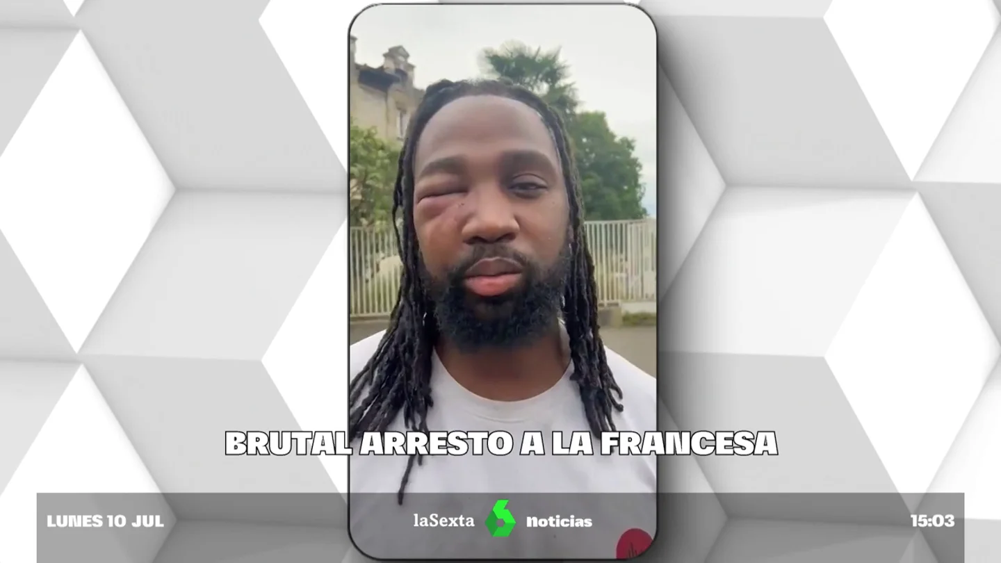 Violenta detención en una manifestación contra la brutalidad policial Violenta detención en una manifestación contra la brutalidad policial