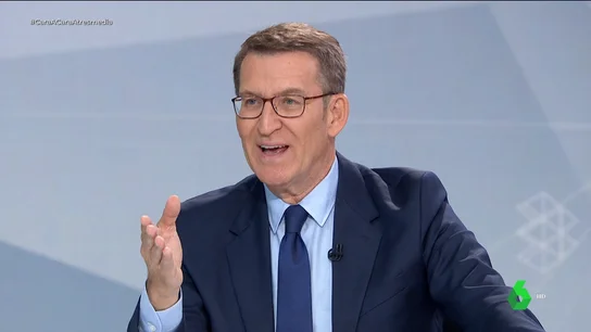 Feijóo, sobre el eslogan de que te vote Txapote Feijóo, sobre el eslogan de que te vote Txapote