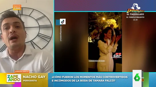 Nacho Gay explica la razón por la que Isabel Preysler estuvo incómoda en la boda de Tamara Falcó e Íñigo Onieva Nacho Gay explica la razón por la que Isabel Preysler estuvo incómoda en la boda de Tamara Falcó e Íñigo Onieva