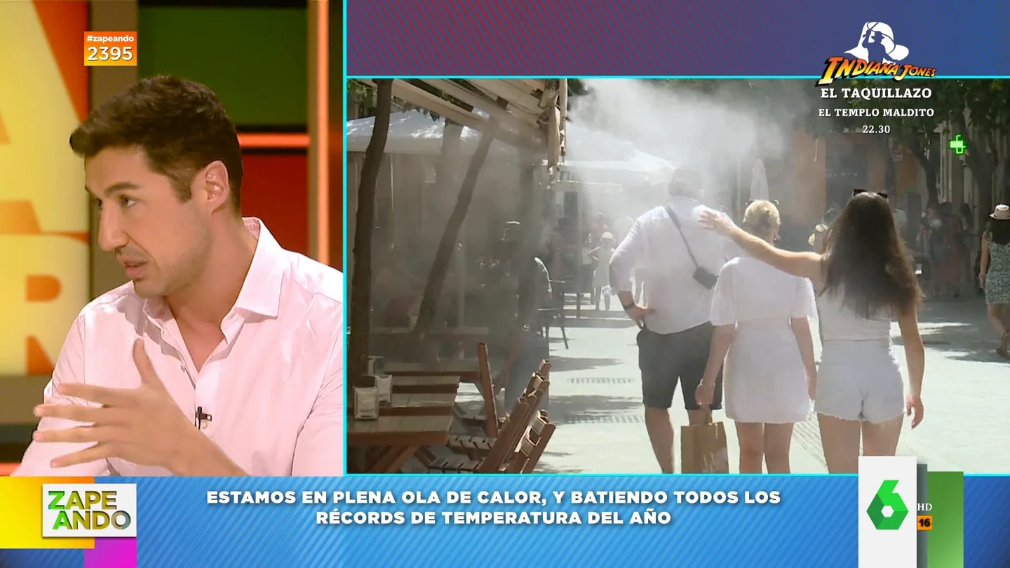 ¿Cuánto va a durar la ola de calor que azota España? Francisco Cacho lo aclara en Zapeando ¿Cuánto va a durar la ola de calor que azota España? Francisco Cacho lo aclara en Zapeando