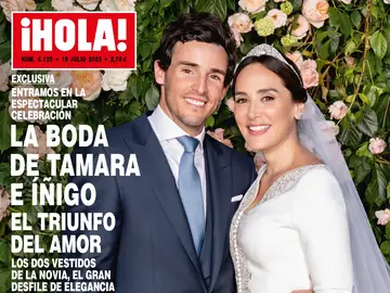 La portada de &#39;¡Hola!&#39; con la boda de Tamara Falcó e Íñigo Onieva