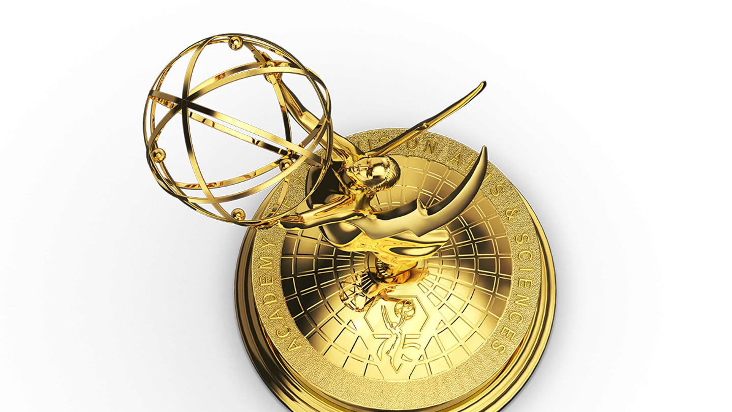 La estatuilla de la 75 edición de los premios Emmy 2023 La estatuilla de la 75 edición de los premios Emmy 2023