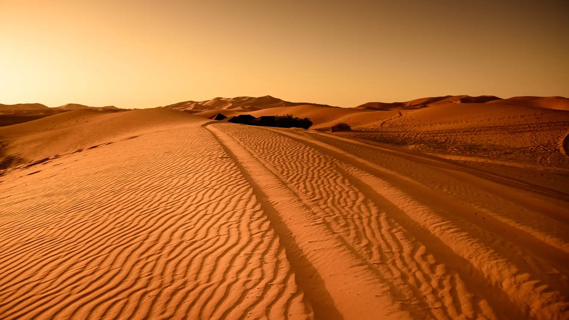 Panorámica del desierto del Sáhara
