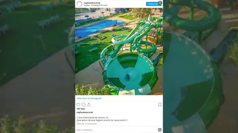 CapFun, camping de El Escorial Un paraíso para los niños: El camping de El Escorial que tiene un parque acuático