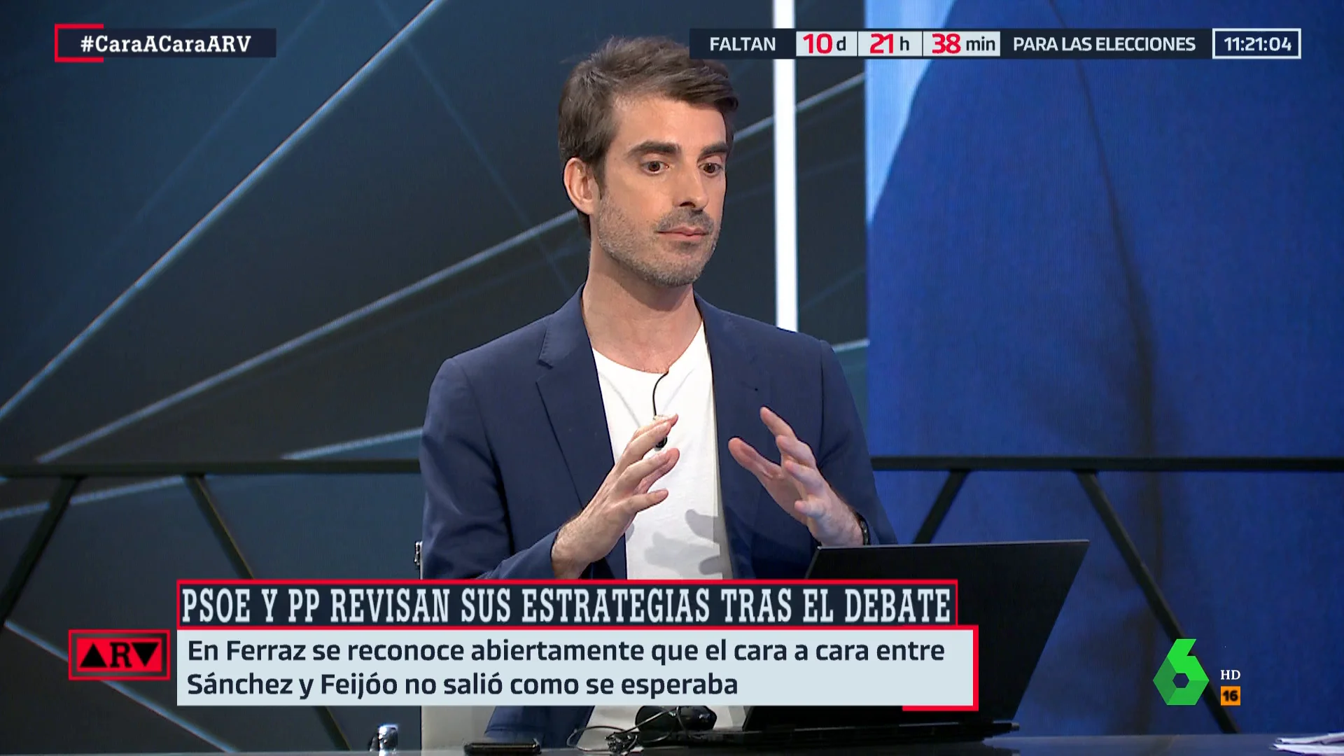 ¿El resultado del debate entre Sánchez y Feijóo puede influir en las elecciones del 23J? Pablo Simón responde