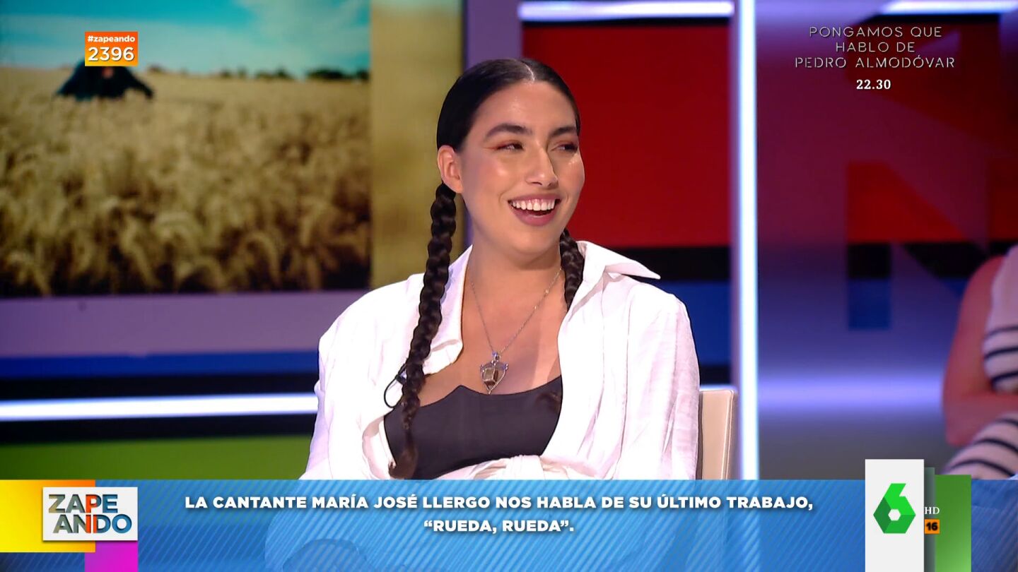 Mar&iacute;a Jos&eacute; Llergo desvela cu&aacute;l es su man&iacute;a m&aacute;s rara antes de salir al escenario