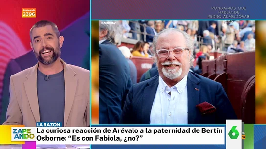 La respuesta de Arévalo al preguntarle por la paternidad de Bertín Osborne La respuesta de Arévalo al preguntarle por la paternidad de Bertín Osborne