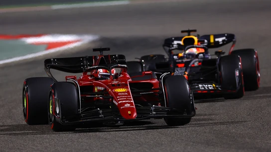 Leclerc y Verstappen Leclerc y Verstappen