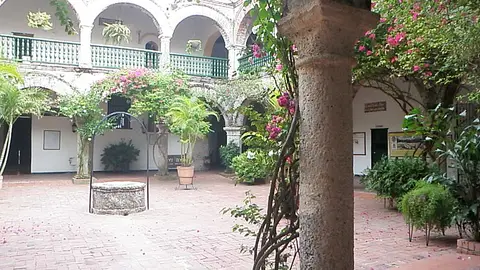 Patio del Convento de Santa Cruz de la Popa Patio del Convento de Santa Cruz de la Popa