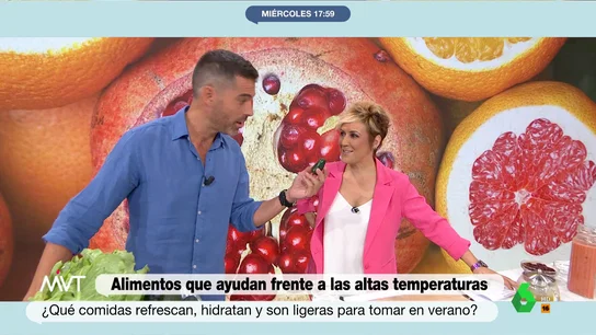 Estos son los alimentos que ayudan a combatir (y mucho) las altas temperaturas Estos son los alimentos que ayudan a combatir (y mucho) las altas temperaturas