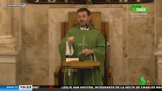 La reflexión del cura de Valdepeñas sobre ignorar a dios que sorprende a Alfonso Arús La reflexión del cura de Valdepeñas sobre ignorar a dios que sorprende a Alfonso Arús