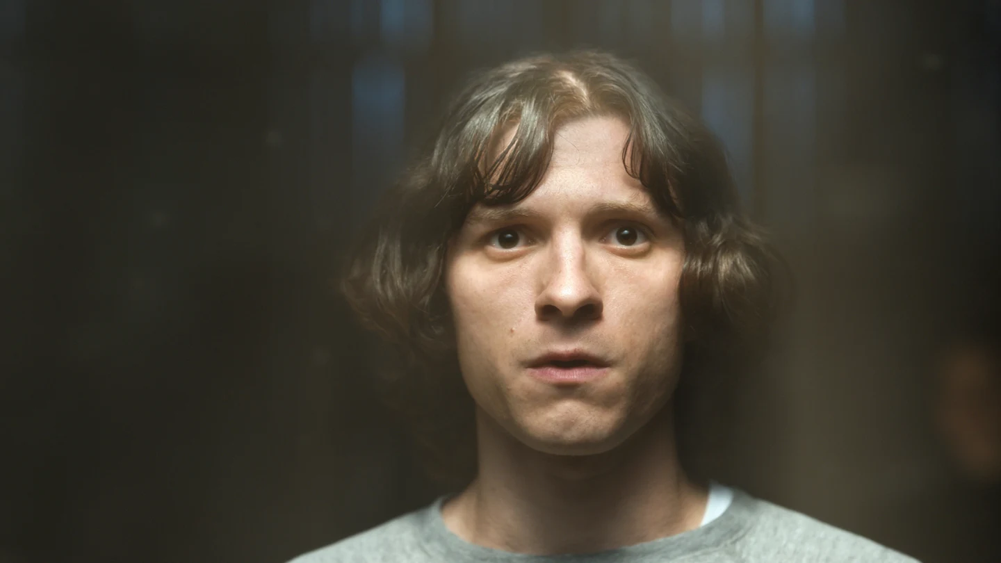 Tom Holland, en la serie 'The crowded room'. Tom Holland, en la serie 'The crowded room'.
