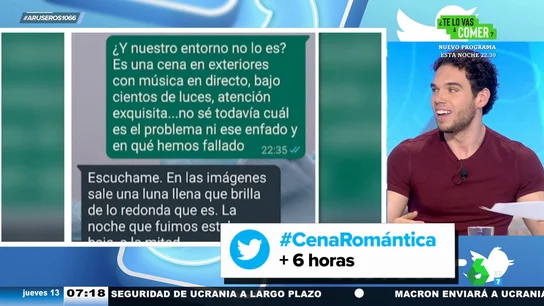 La insólita y viral queja de un cliente que culpa a un restaurante de que no hubiera luna llena en su cita romántica La insólita y viral queja de un cliente que culpa a un restaurante de que no hubiera luna llena en su cita romántica