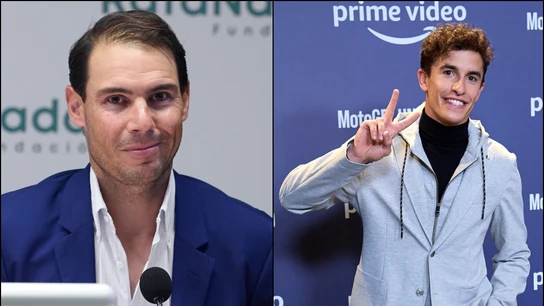 Rafa Nadal y Marc Márquez Rafa Nadal y Marc Márquez