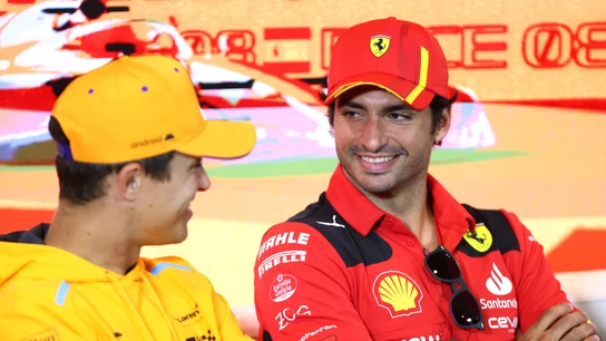 Lando Norris y Carlos Sainz Lando Norris y Carlos Sainz