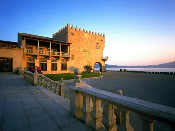 El parador de Baiona en Pontevedra El parador de Baiona en Pontevedra
