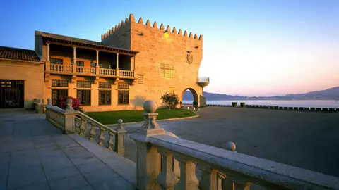 El parador de Baiona en Pontevedra El parador de Baiona en Pontevedra
