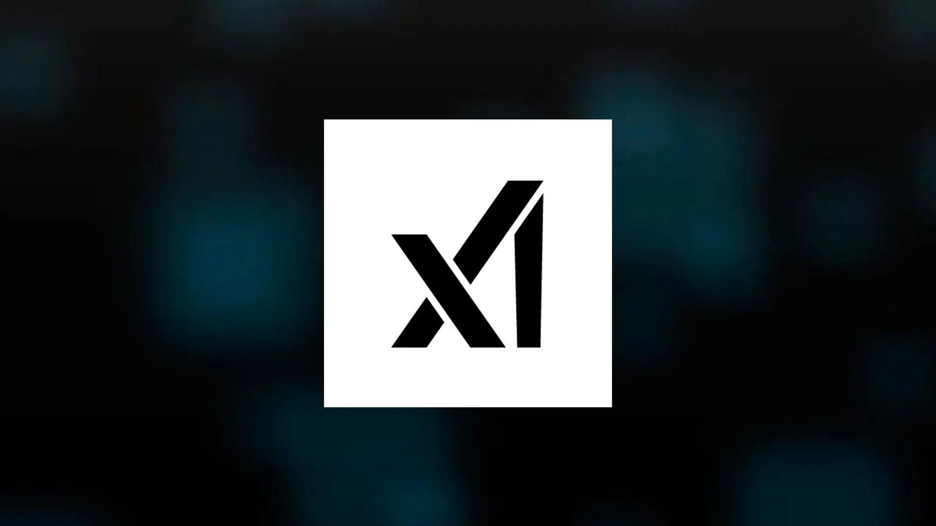 El logotipo de xAI