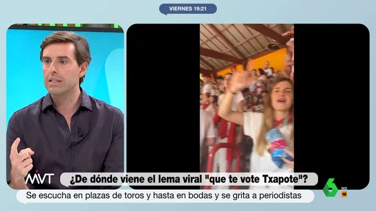 Pablo Montesinos critica a los dirigentes políticos que usan el 'que te vote Txapote': "Hay que respetar a las víctimas" Pablo Montesinos critica a los dirigentes políticos que usan el 'que te vote Txapote': "Hay que respetar a las víctimas"