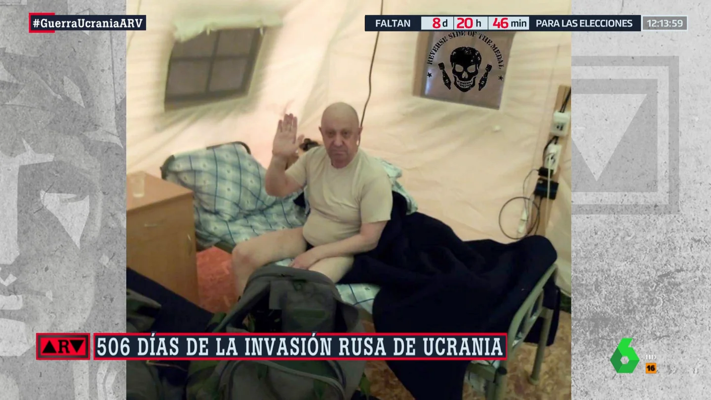 Medios rusos difunden una nueva fotografía del líder de Wagner Medios rusos difunden una nueva fotografía del líder de Wagner