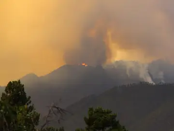 El incendio de La Palma avanza sin control tras quemar 4.500 hectáreas
