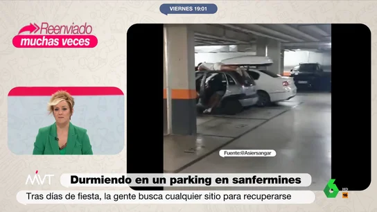 Cristina Pardo, presentadora de Más Vale Tarde. MVT - La reflexión de Cristina Pardo sobre "el olor a San Fermín"