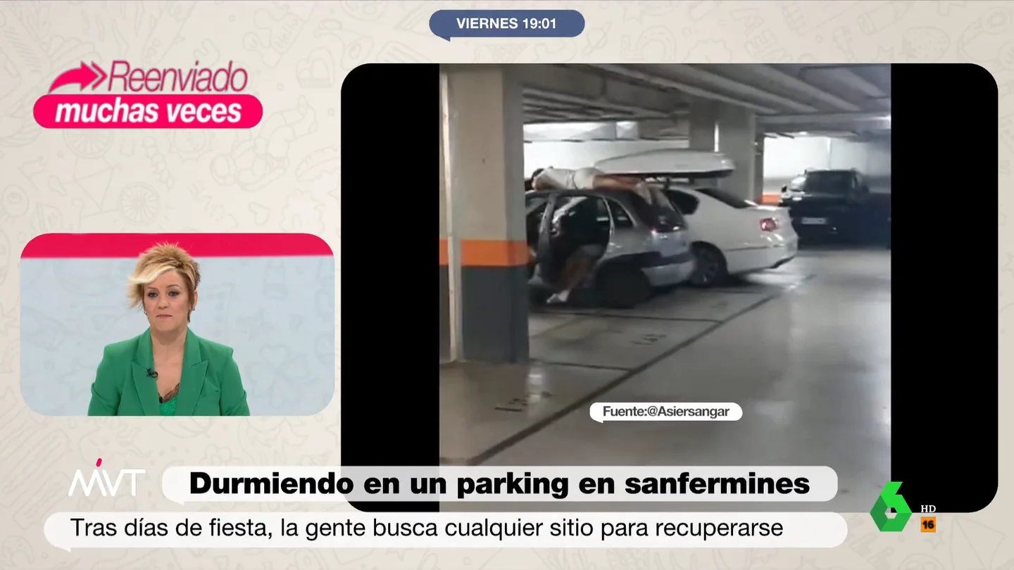 Cristina Pardo, presentadora de Más Vale Tarde. MVT - La reflexión de Cristina Pardo sobre "el olor a San Fermín"