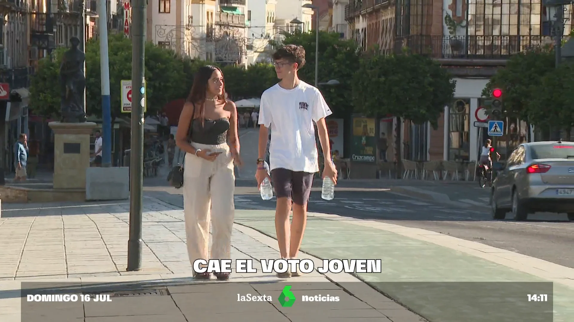 El voto de los más jóvenes, en declive El voto de los más jóvenes, en declive