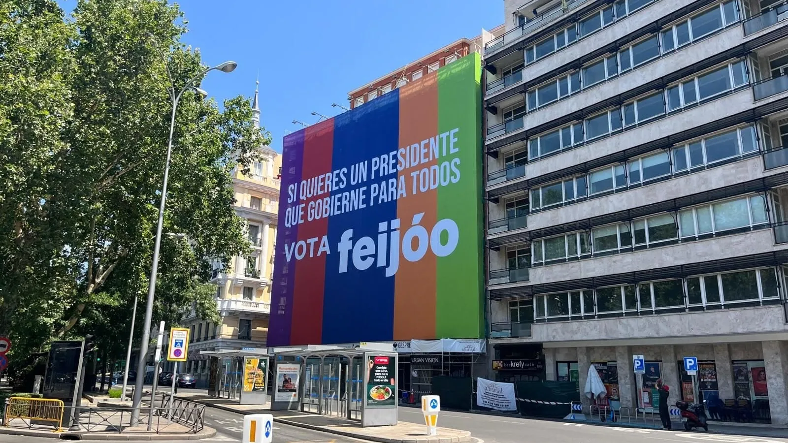 Nueva pancarta del Partido Popular Nueva pancarta del Partido Popular