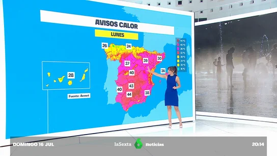 Llega una nueva ola de calor con temperaturas superiores a 40 grados Llega una nueva ola de calor con temperaturas superiores a 40 grados