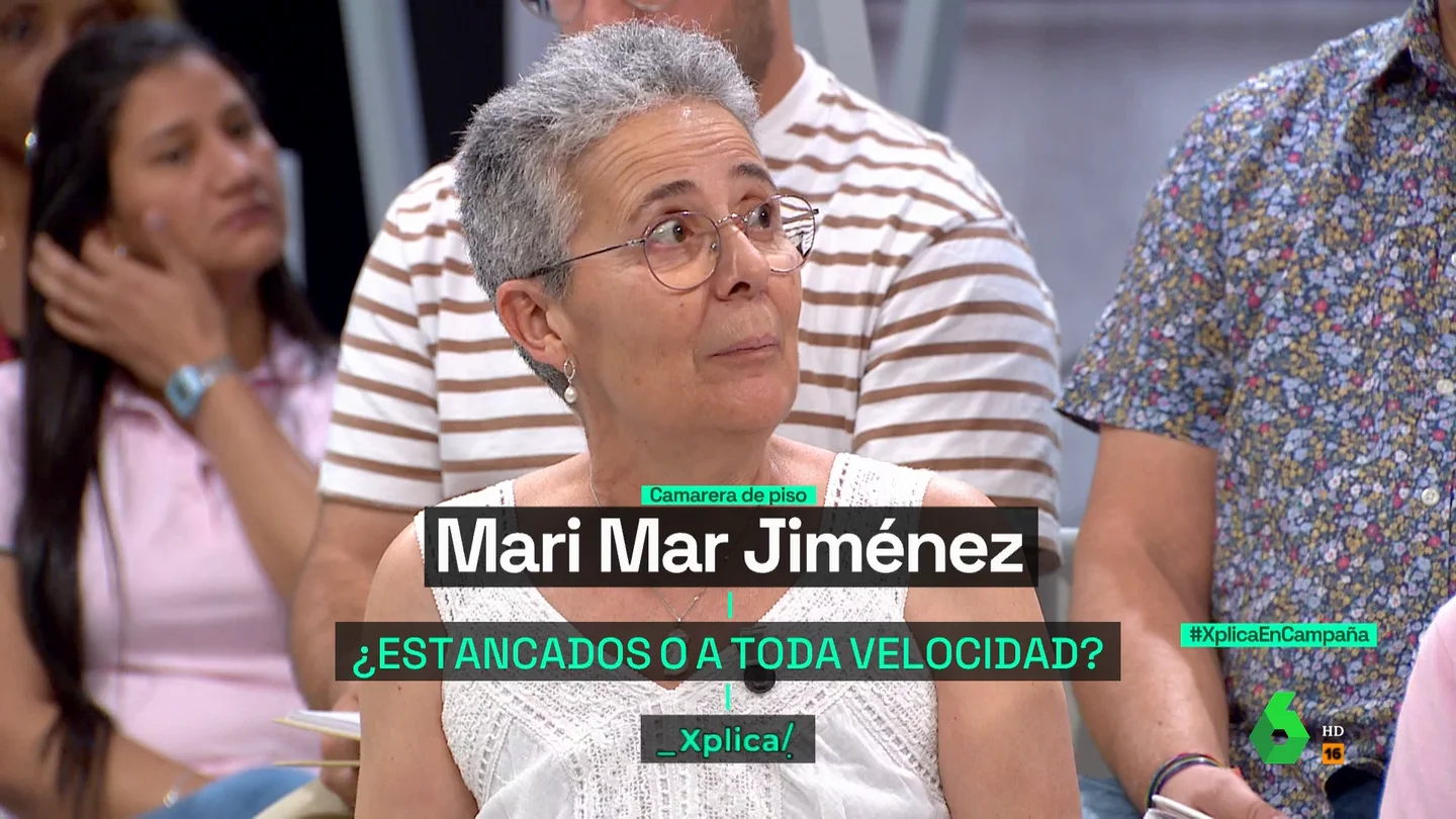 XPLICA La denuncia de Mari Mar, camarera de piso: "En muchas ocasiones, el sueldo no da ni para pagar el alquiler" XPLICA La denuncia de Mari Mar, camarera de piso: "En muchas ocasiones, el sueldo no da ni para pagar el alquiler"