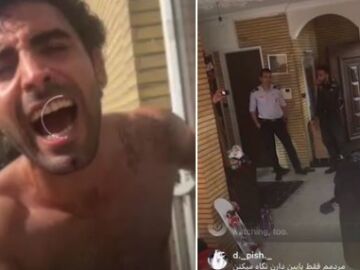 An actor was forcibly detained in Iran for his opposition to the violent application of the mandatory hijab for women