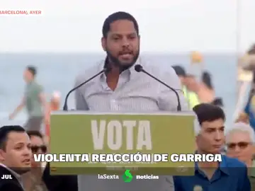 violenta reacción Garriga