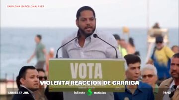 violenta reacción Garriga