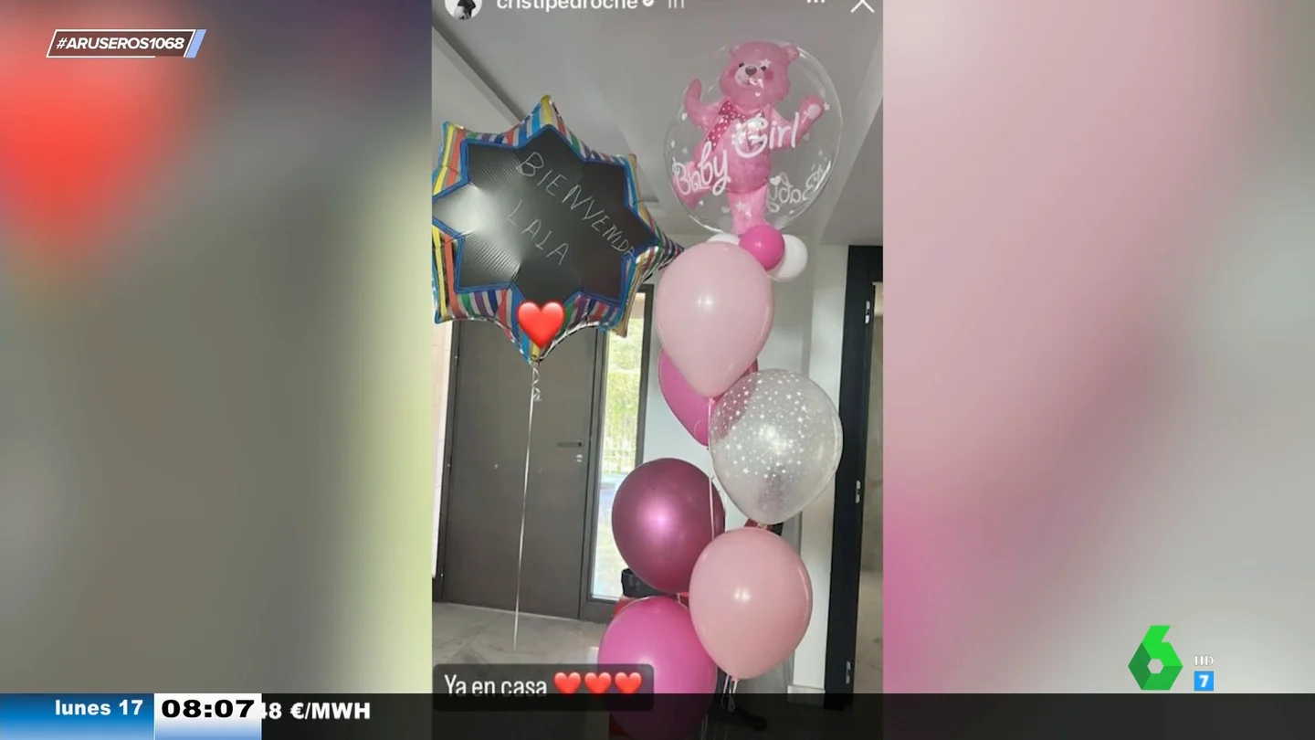 Cristina Pedroche publica las primeras fotos desde su casa tras nacer su hija Laia Cristina Pedroche publica las primeras fotos desde su casa tras nacer su hija Laia