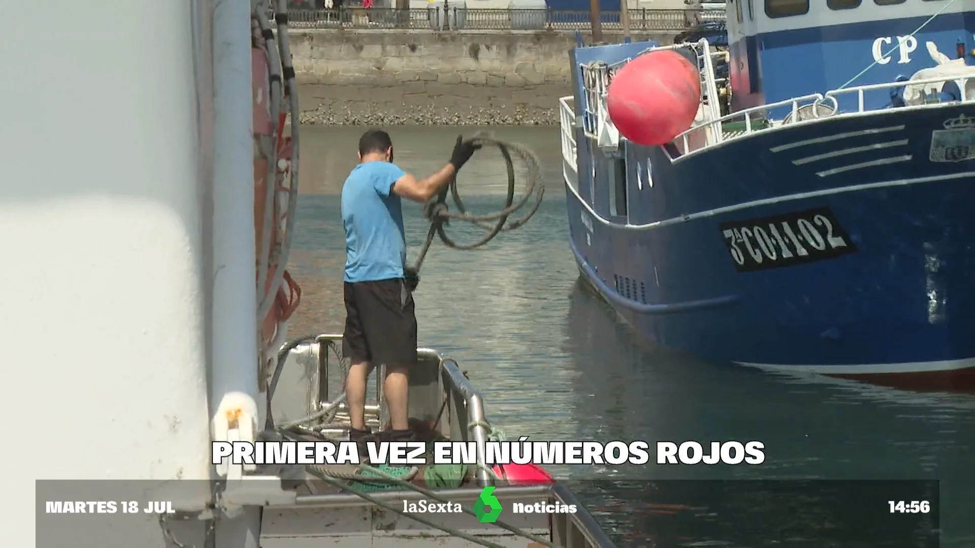 flota española números rojos