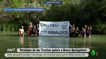 Peralejos de las Truchas lucha contra viento y marea para que Bruce Springsteen haga una parada de su gira en el pueblo de Guadalajara