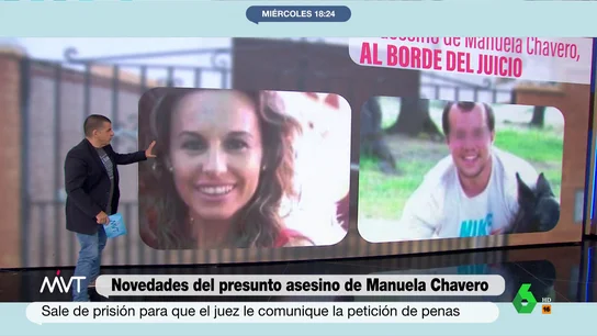 Novedades del caso Manuela Chavero: el presunto asesino sale de prisión para saber a qué pena se enfrenta  Novedades del caso Manuela Chavero: el presunto asesino sale de prisión para saber a qué pena se enfrenta