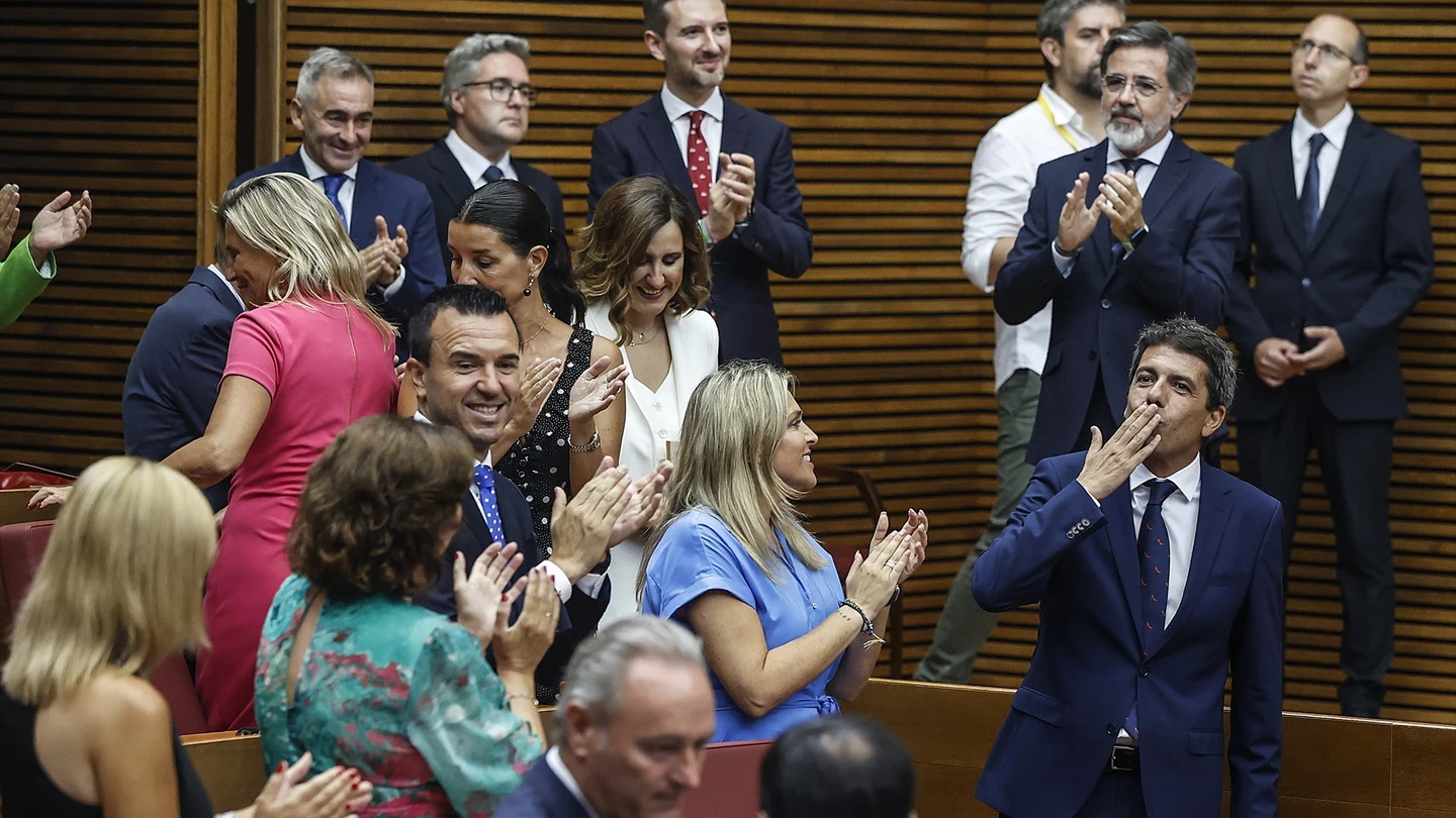 El nuevo presidente de la Generalitat valenciana, Carlos Mazón. El nuevo presidente de la Generalitat valenciana, Carlos Mazón.