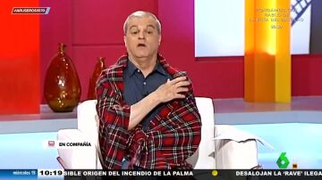 La bronca de Ramón García en directo a quien pone el aire en plató: "Hay algún alma desaprensiva que no quiere quitarlo"