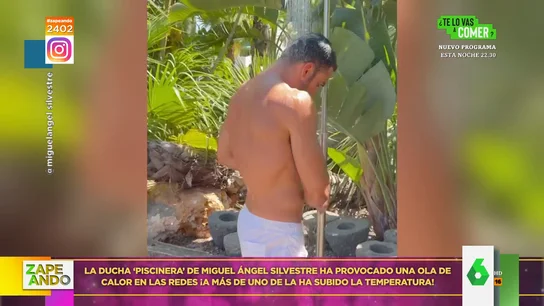 Miguel Ángel Silvestre sube la temperatura de las redes sociales con este vídeo duchándose Miguel Ángel Silvestre sube la temperatura de las redes sociales con este vídeo duchándose