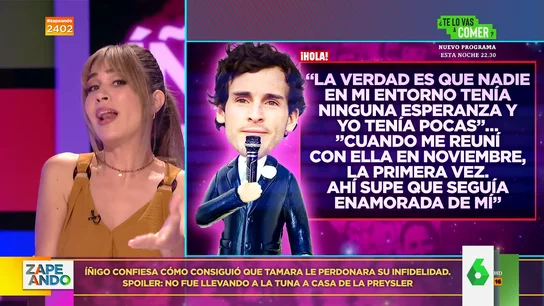 Íñigo Onieva confiesa cómo consiguió que Tamara Falcó le perdonara tras su desliz Íñigo Onieva confiesa cómo consiguió que Tamara Falcó le perdonara tras su desliz