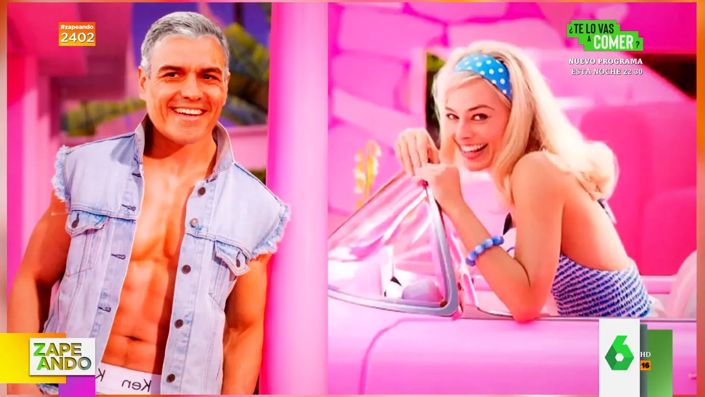 "Este ken tiene una voltereta": la reacción de María Gómez al ver una imagen de Pedro Sánchez 'a lo novio de Barbie' "Este ken tiene una voltereta": la reacción de María Gómez al ver una imagen de Pedro Sánchez 'a lo novio de Barbie'