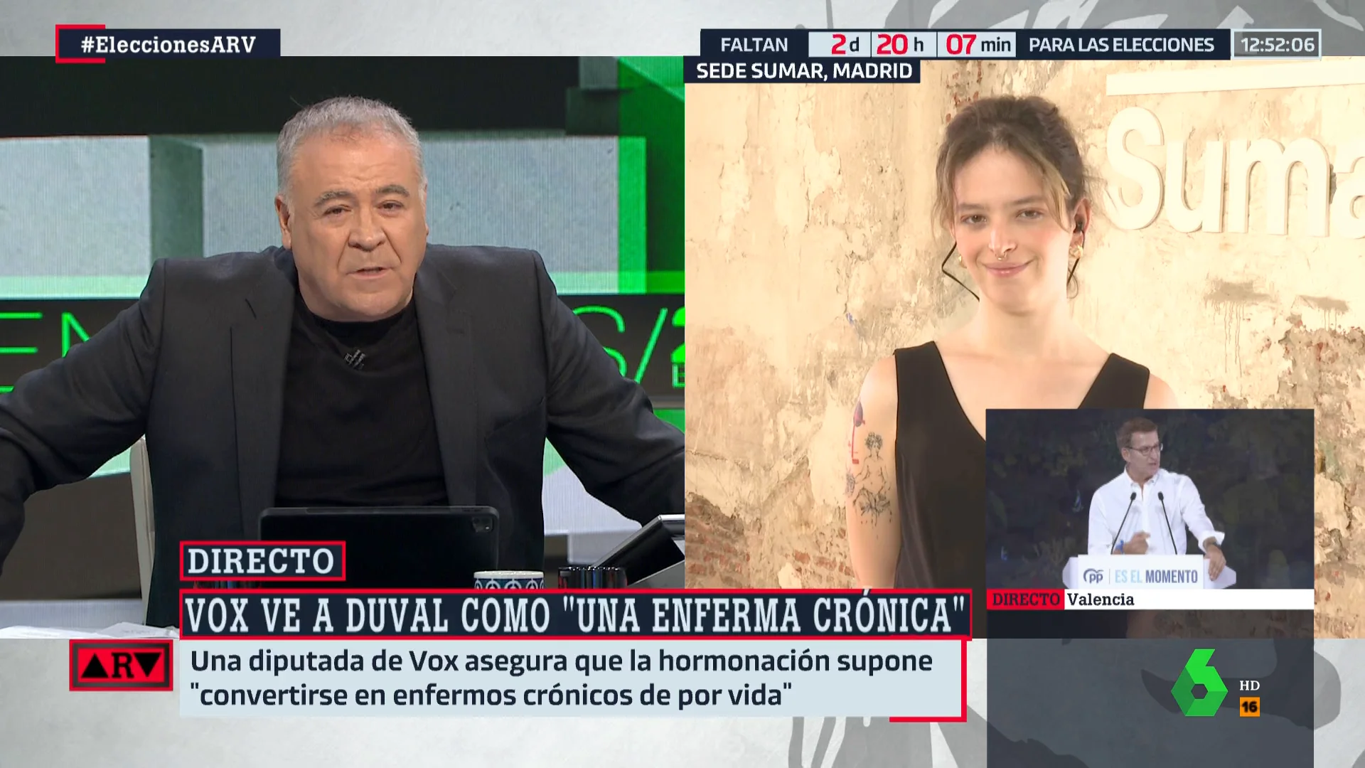 El bonito mensaje de Ferreras a Elizabeth Duval: "La echo de menos" 