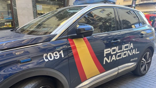 Imagen de archivo de un coche de la Policía Nacional. Imagen de archivo de un coche de la Policía Nacional.