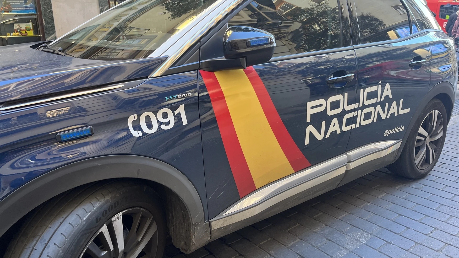 Imagen de archivo de un coche de la Policía Nacional.